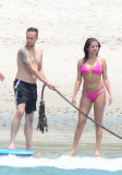**SEMI-EXCLUSIVE** Selena Gomez shows off her figure in a pink bikini in Mexico