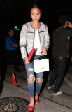 Jamie Chung steps out for dinner at Craig's