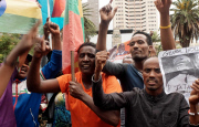 Xenophobic attacks reaction in Durban, South Africa - 08 Apr 2015