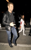 Kellan Lutz has a night with friends at the Florence and the Machine concert