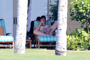 **USA ONLY** *EXCLUSIVE* Anna Faris shows off Bikini Body on family vacation in Hawaii **MUST CALL FOR PRICING**