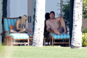 **USA ONLY** *EXCLUSIVE* Anna Faris shows off Bikini Body on family vacation in Hawaii **MUST CALL FOR PRICING**