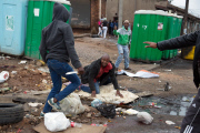 Mozambican national killed in xenophobic attack, Alexandra Township, South Africa - 18 Apr 2015