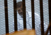 Egypt's ousted President Mohamed Morsi trial in Cairo, Egypt - 26 Mar 2015