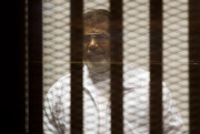 Egypt's ousted President Mohamed Morsi trial in Cairo, Egypt - 26 Mar 2015