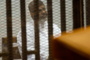 Egypt's ousted President Mohamed Morsi trial in Cairo, Egypt - 26 Mar 2015
