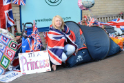 Preparations ahead of the birth of the Royal baby in London
