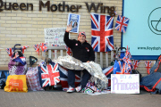 Preparations ahead of the birth of the Royal baby in London
