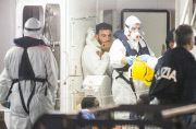 Migrant boat capsizes in the Mediterranean, Sicily, Italy - 21 Apr 2015