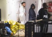 Migrant boat capsizes in the Mediterranean, Sicily, Italy - 21 Apr 2015