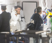 Migrant boat capsizes in the Mediterranean, Sicily, Italy - 21 Apr 2015