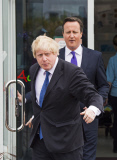 Cameron and Boris Election Campaign in Surbiton, London