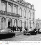 FRANCE : De Gaulle recoit Bokassa a l'Elysee