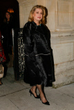 Arrivées des people au défilé de mode Lanvin collection Automne-