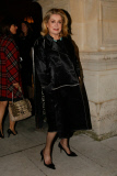 Arrivées des people au défilé de mode Lanvin collection Automne-