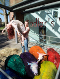 Latitude Sheep outside Sadler's Wells