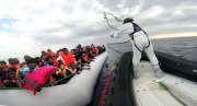 Migrant boat capsizes in the Mediterranean, Sicily, Italy - 22 Apr 2015