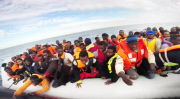 Migrant boat capsizes in the Mediterranean, Sicily, Italy - 22 Apr 2015