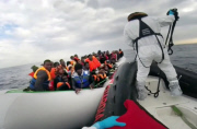 Migrant boat capsizes in the Mediterranean, Sicily, Italy - 22 Apr 2015