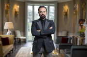 Evgeny Lebedev at his home 'Stud House', Surrey, Britain - 11 Feb 2015