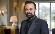 Evgeny Lebedev at his home 'Stud House', Surrey, Britain - 11 Feb 2015