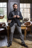 Evgeny Lebedev at his home 'Stud House', Surrey, Britain - 11 Feb 2015