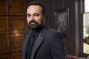 Evgeny Lebedev at his home 'Stud House', Surrey, Britain - 11 Feb 2015