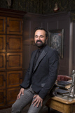 Evgeny Lebedev at his home 'Stud House', Surrey, Britain - 11 Feb 2015