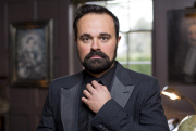 Evgeny Lebedev at his home 'Stud House', Surrey, Britain - 11 Feb 2015