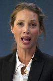 Christy Turlington Burns at the Apple Store, London, Britain - 23 Apr 2015