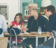 Kendall Jenner and Hailey Baldwin make cakes with Justin Bieber and his sis Jazmyn