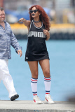 Wild-haired Rihanna enjoys her Hawaiian holiday