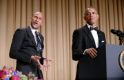 Obamas at White House Correspondents Dinner