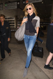 Heidi Klum Spotted at LAX Airport