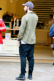 *EXCLUSIVE* Newly single Patrick Schwarzenegger runs from the cameras