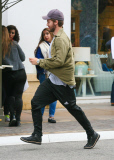 *EXCLUSIVE* Newly single Patrick Schwarzenegger runs from the cameras