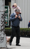 Alec Baldwin and Family Leaving a Park For the Second Time in One Day