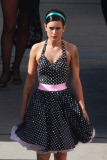 Rumer Willis makes last minute checks ahead of DWTS Week 7