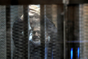 Former Egyptian President Mohamed Morsi trial, Cairo, Egypt - 28 Apr 2015