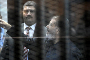 Former Egyptian President Mohamed Morsi trial, Cairo, Egypt - 28 Apr 2015