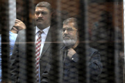 Former Egyptian President Mohamed Morsi trial, Cairo, Egypt - 28 Apr 2015