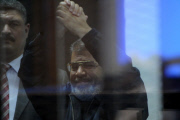 Former Egyptian President Mohamed Morsi trial, Cairo, Egypt - 28 Apr 2015