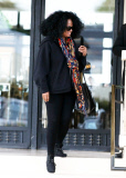 Diana Ross Leaving Barneys New York 