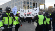 Boston protest against police brutality