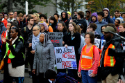 Boston protest against police brutality