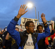 Boston protest against police brutality