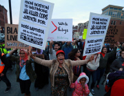 Boston protest against police brutality