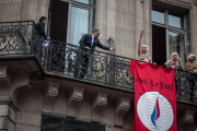 France: Femen Protestors Interrupt the Annual May First Far Right Party Demonstration