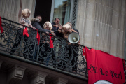 France: Femen Protestors Interrupt the Annual May First Far Right Party Demonstration