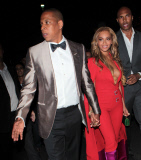 Beyonce and Jay Z at the Mayweather-Pacquiao fight